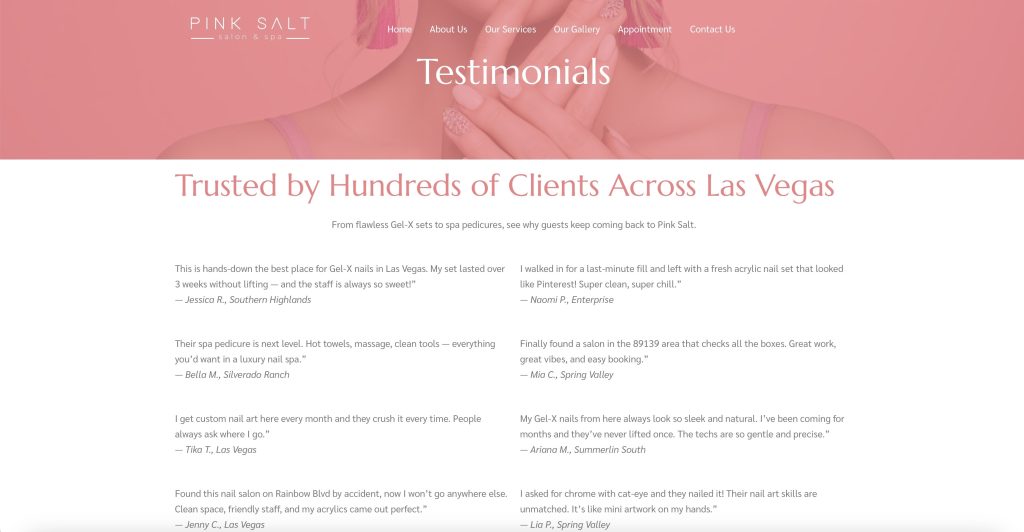 Website redesign with booking system + modern branding