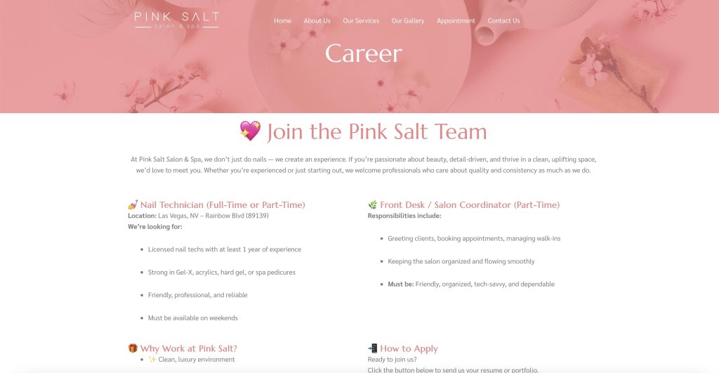 Website redesign with booking system + modern branding